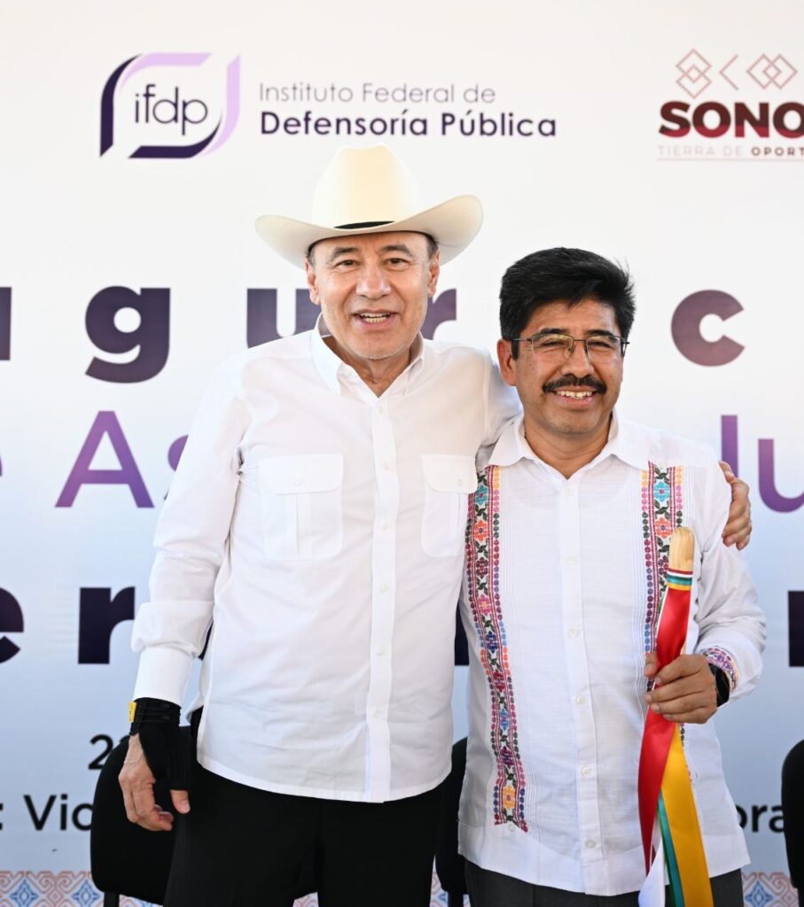 Ministro presidente Hugo Aguilar Ortiz inaugura Casa de Asistencia Jurídica Intercultural en Vicam 7 8