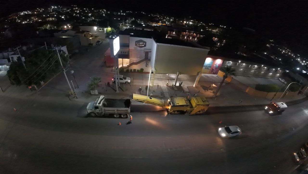Reinician trabajos en la Calzada