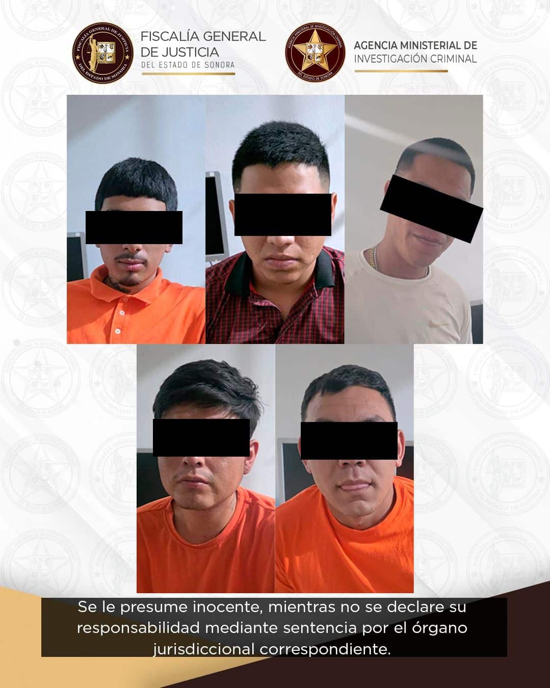 Obtiene FGJES vinculación a proceso contra cinco imputados por dos homicidios y agresiones ocurridas en CERESO de Ciudad Obregón