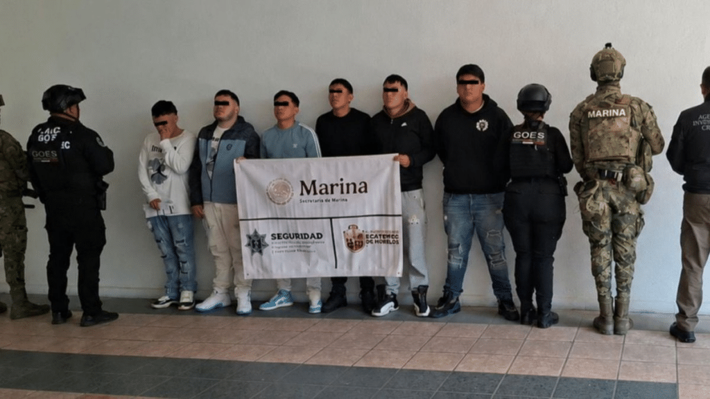 Detenidos veinticuatro jóvenes con armas en Ecatepec 1 Detenidos