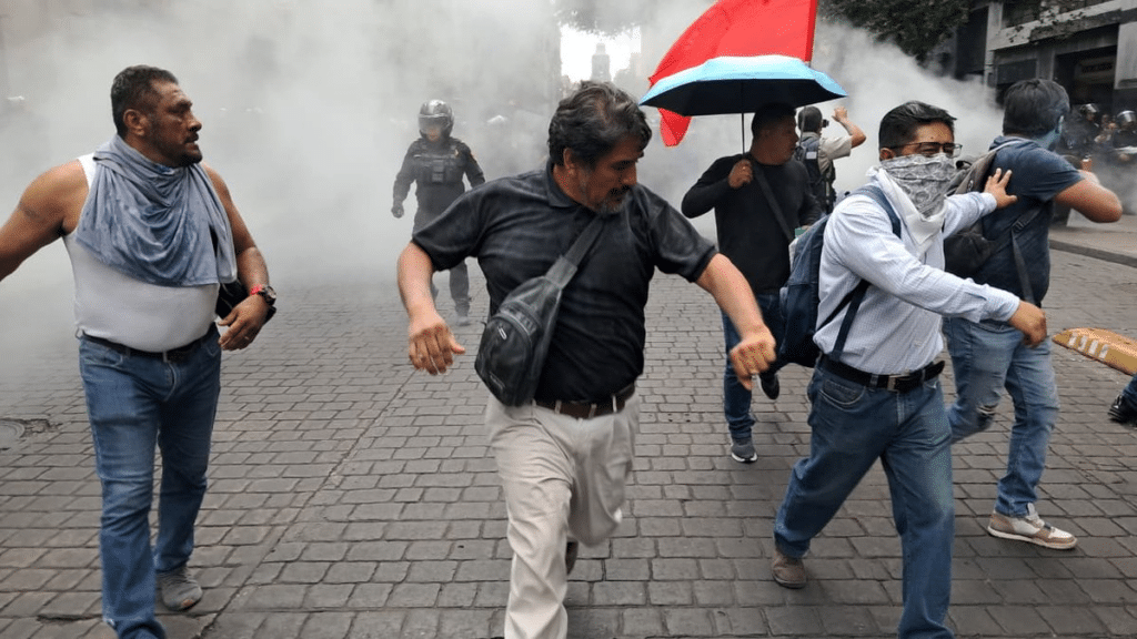 Gobierno federal es señalado por contener movilizaciones 1 Gobierno