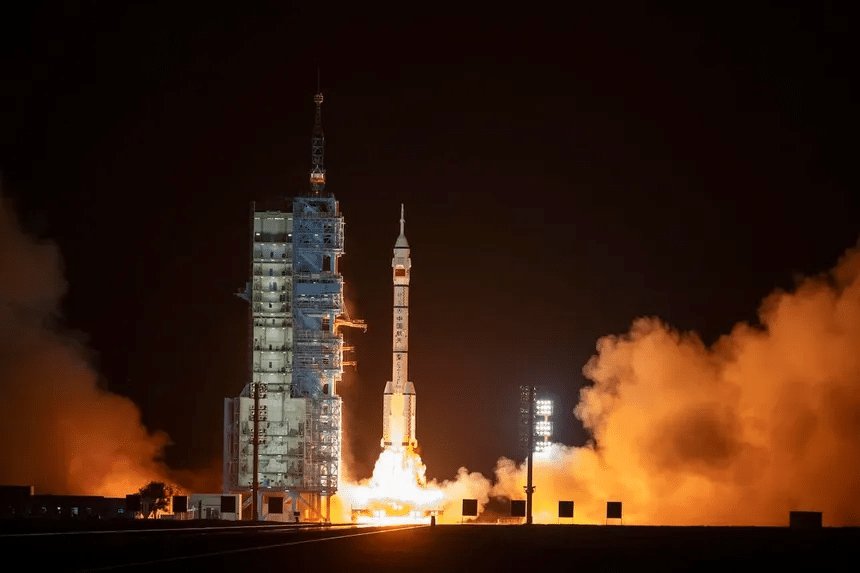 China inicia misión anual en su estación espacial 1 image
