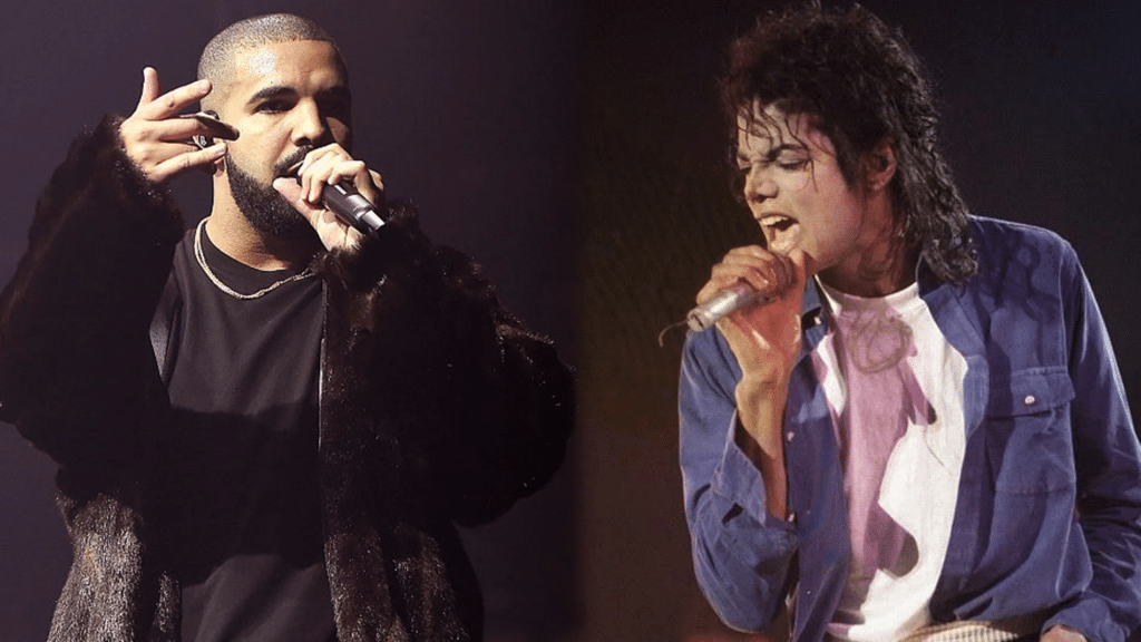 Drake supera una marca histórica de Michael Jackson en Billboard 1 Drake
