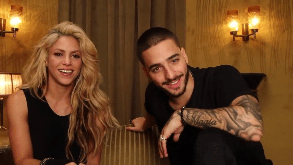Maluma elogia las habilidades ecuestres de Shakira en televisión 1 Maluma