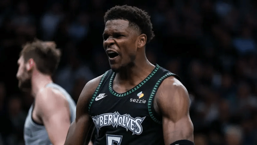 Anthony Edwards lidera la reacción de Minnesota para igualar la serie ante San Antonio
