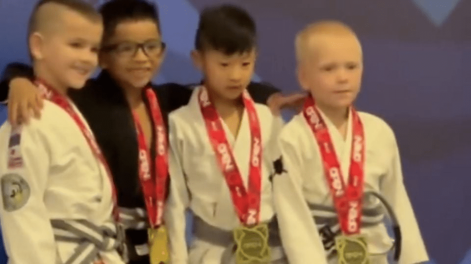 Noble gesto de pequeño campeón mexicano de jiu-jitsu se vuelve viral 1 image