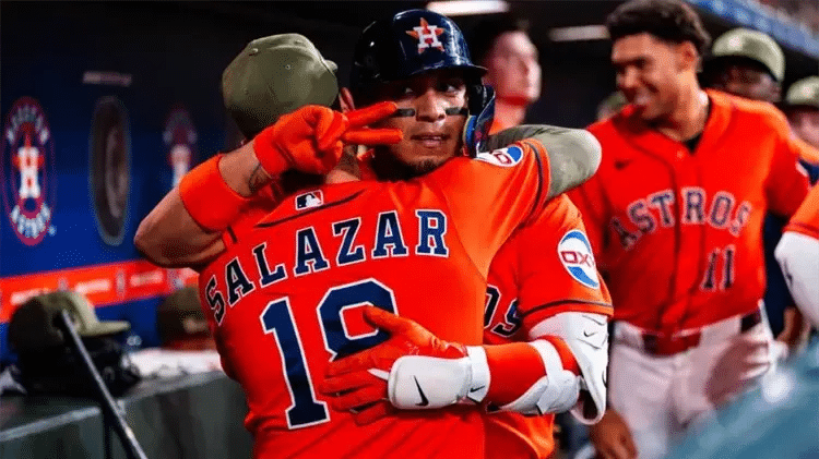 Isaac Paredes conecta un cuadrangular clave en la victoria de los Astros de Houston sobre los Rangers de Texas 1 image