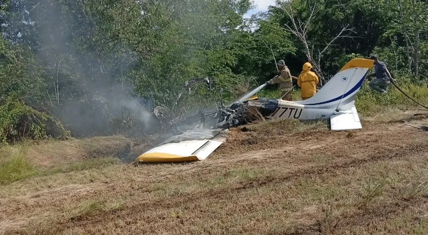 Pilotos salen ilesos tras aparatoso accidente en Lituania 1 image