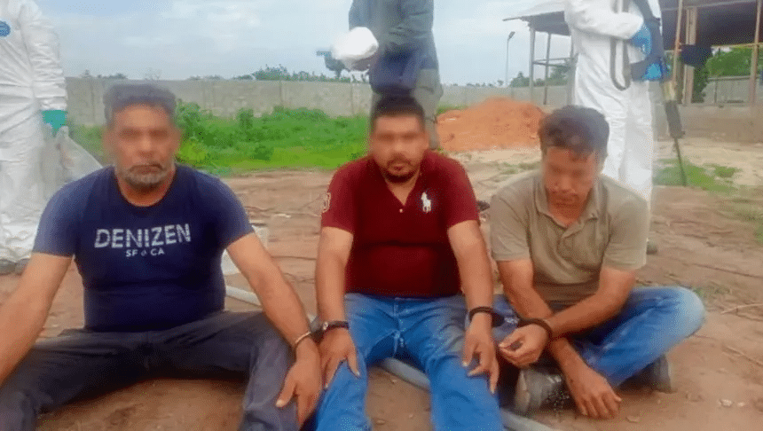 Tres mexicanos detenidos en Nigeria tras desmantelar narcolaboratorio 1 image