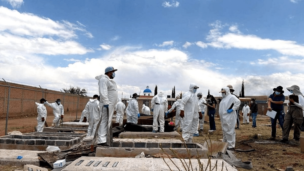 Zacatecas: exhuman 109 cuerpos para identificarlos 1 Zacatecas