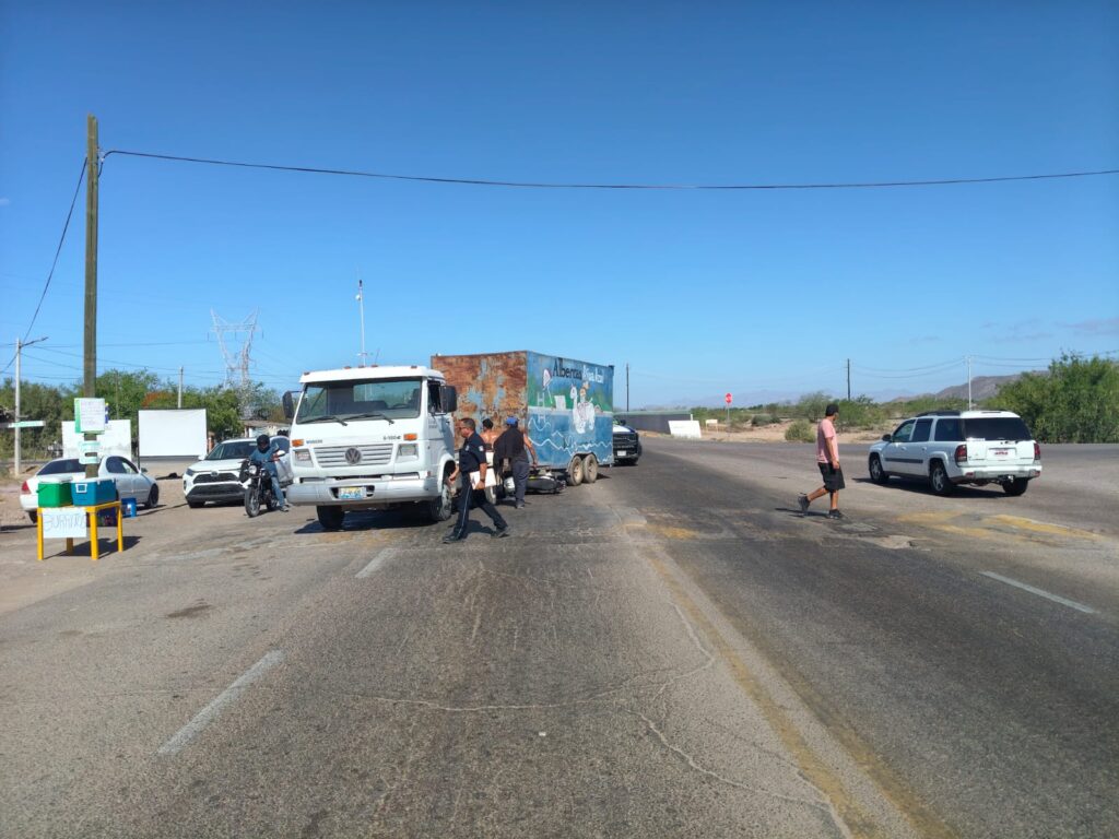 Resultan gravemente lesionados pareja de motociclistas 6 108
