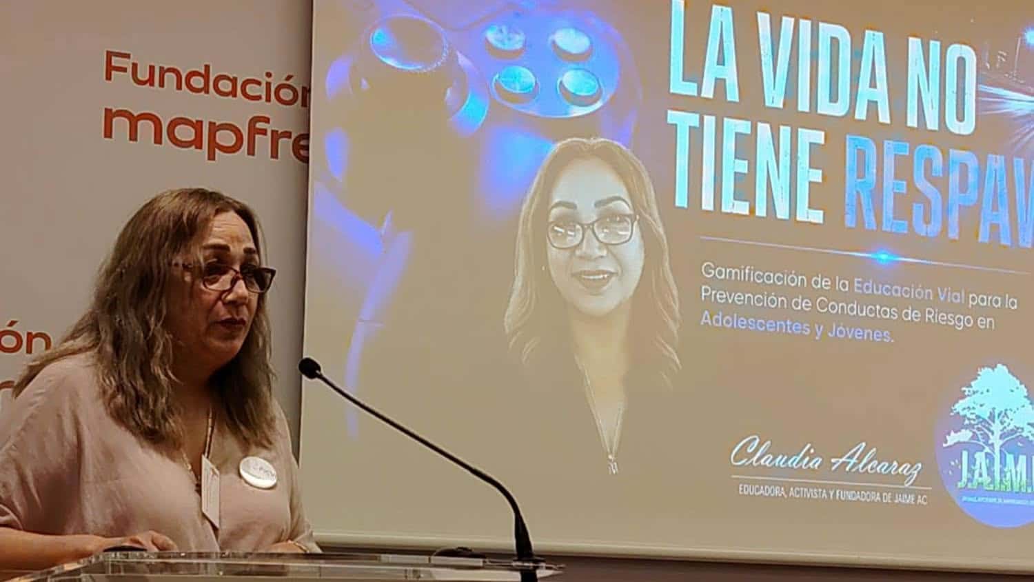 Participa guaymense en foro internacional de vialidad en Madrid España