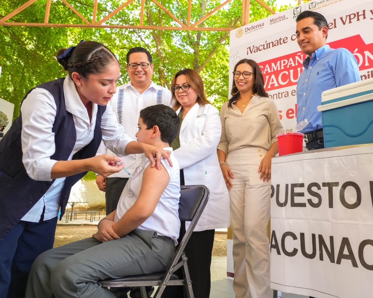 Promueve Salud Sonora vacunación temprana contra el VPH para prevenir cáncer cervicouterino