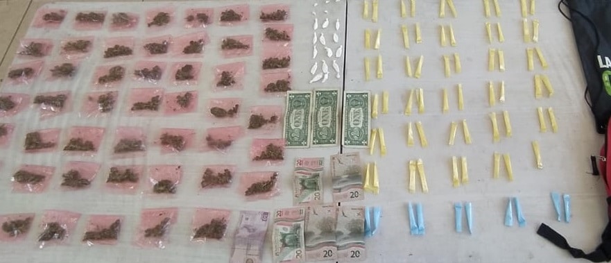 Policía Estatal y fuerzas de seguridad incautan narcótico en Nogales