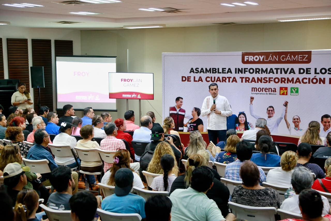 La Cuarta Transformación debe continuar: Froylán Gámez