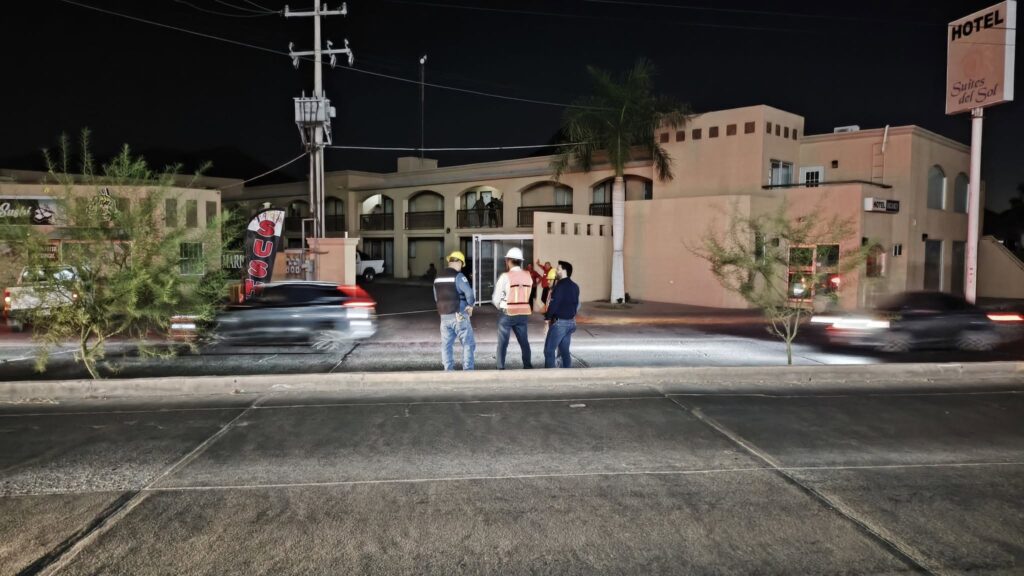 Se incendia registro de CFE; se fue la luz en más de veinte colonias de Guaymas 5 549