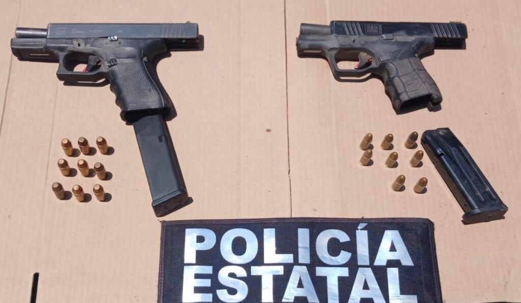 Captura Policía Estatal a hombres armados en Cajeme 2 573