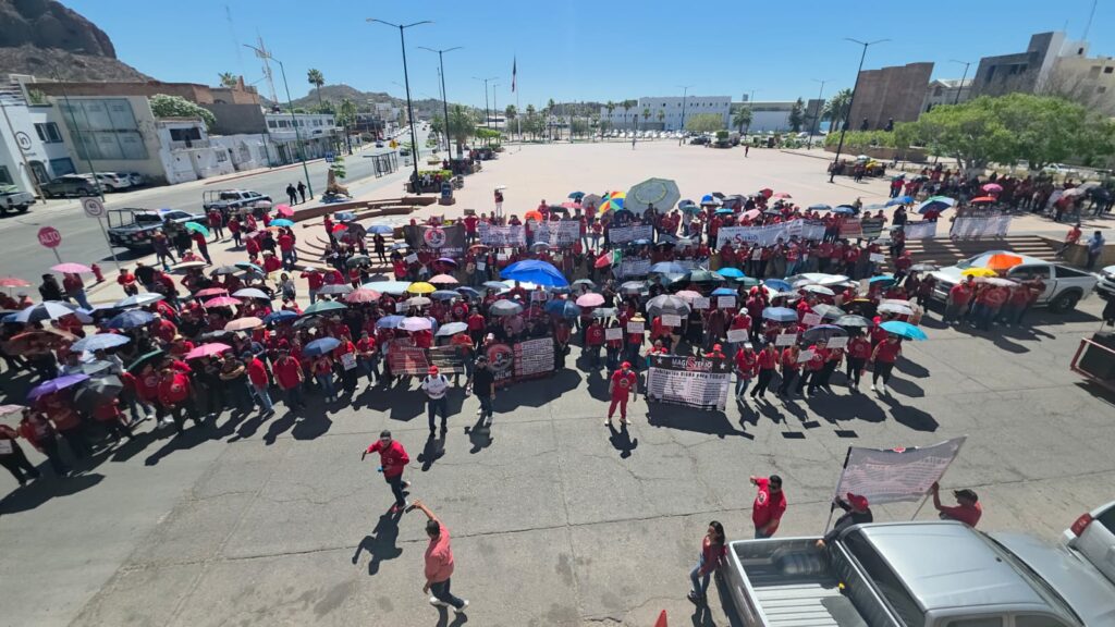 Se mantiene paro laboral educativo en Guaymas y Empalme 3 68