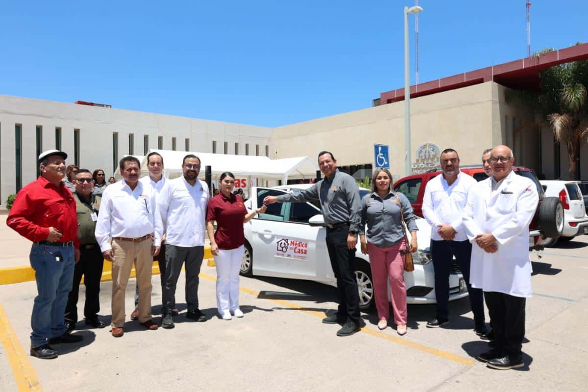 Gobierno de Sonora fortalece el programa Médico en Casa de Isssteson en Sonora