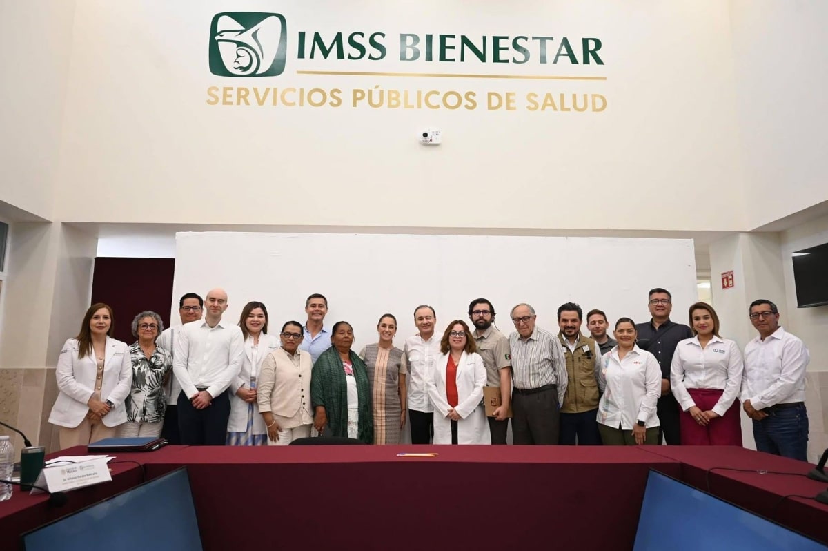 Durazo y Sheinbaum avanzan con proyectos estratégicos en el fortalecimiento de IMSS-Bienestar