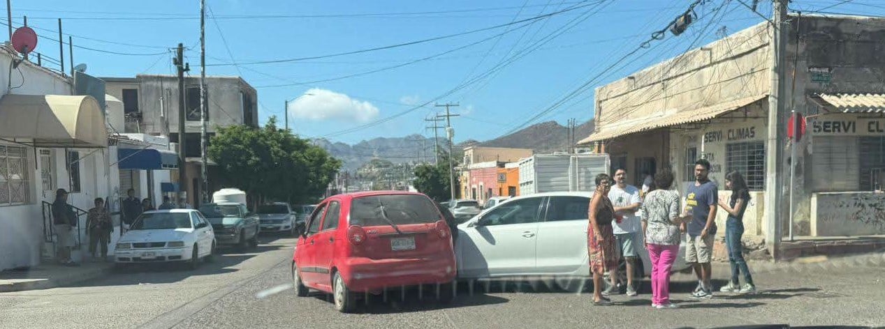 Choque por corte de preferencia en el sector Centro