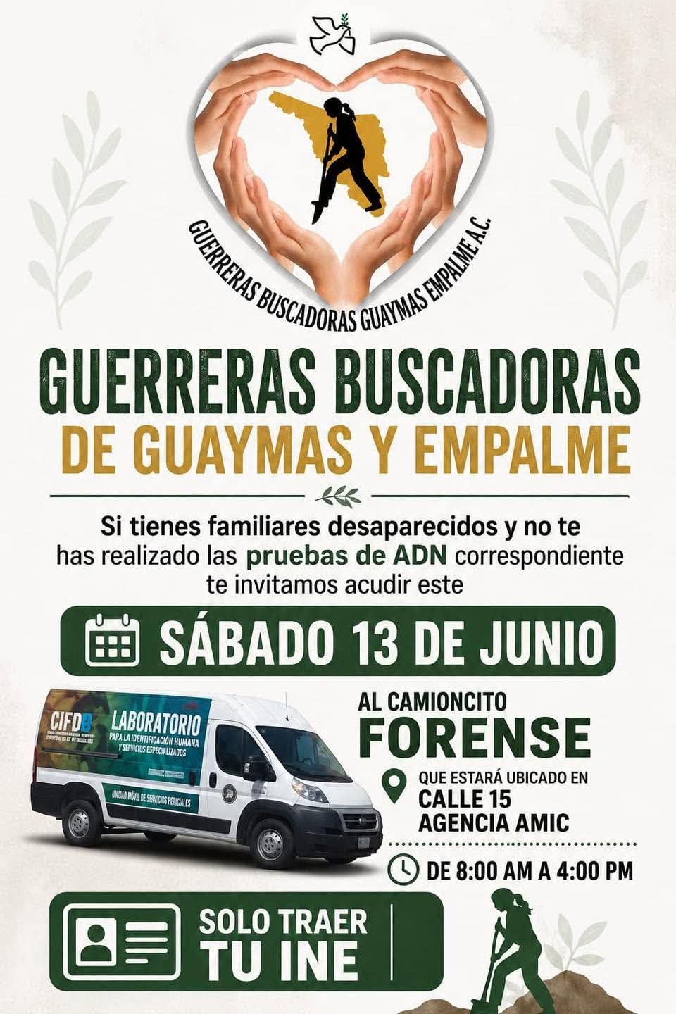Estará en Guaymas camión forense
