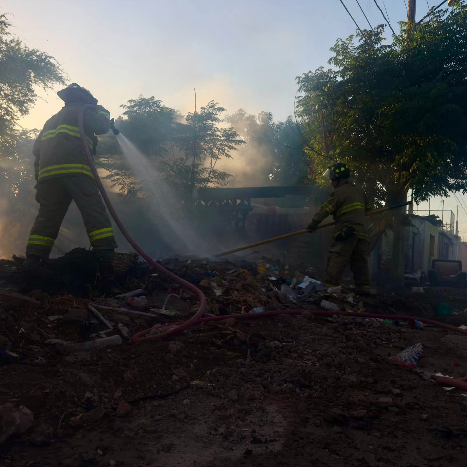Arde Empalme por incendios forestales