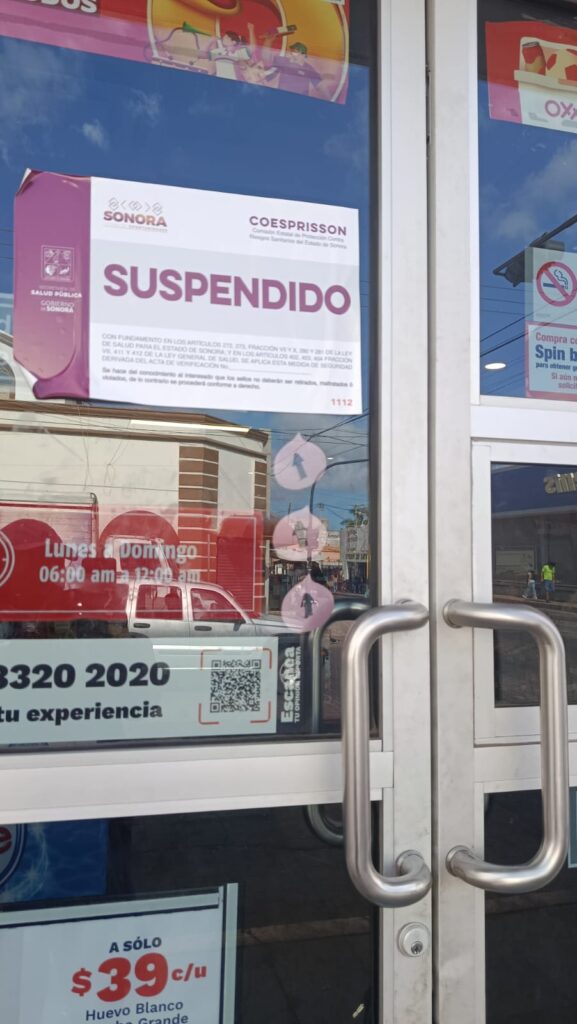 Clausuran Oxxo en Guaymas 1 IMG-20260608-WA0065