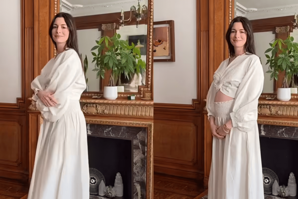 Anne Hathaway anuncia embarazo de su tercer hijo 1 image