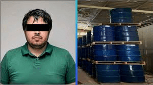 Decomisan en Sinaloa más de 24 mil litros de metanfetamina líquida 1 image
