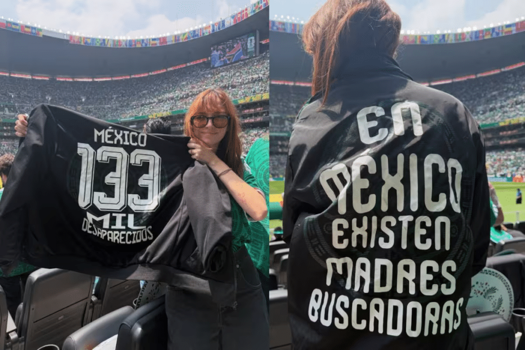 Regina Blandón visibiliza crisis de desaparecidos en el Mundial 1 image