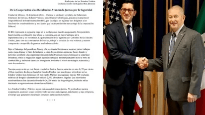México y EE.UU. crean Grupo Bilateral para fortalecer combate al crimen organizado 1 image