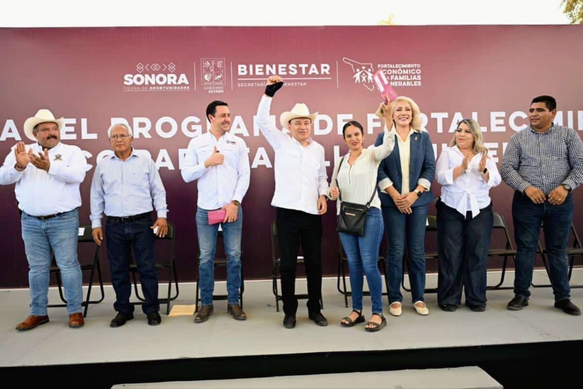 Cumple Durazo compromiso de apoyar a 16 mil familias vulnerables de Sonora