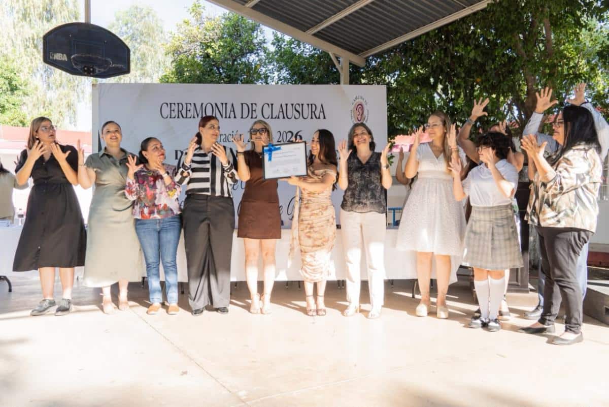 Reconoce Gobierno de Sonora a Escuelas Modelo que promueven la autonomía del alumnado con discapacidad visual: SEC