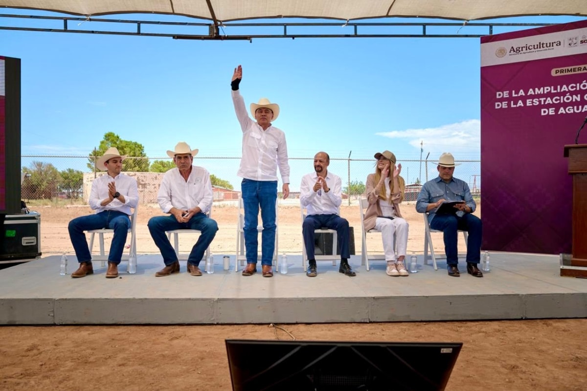 Durazo y Sheinbaum duplican la capacidad de cuarentenaria ganadera de Agua Prieta