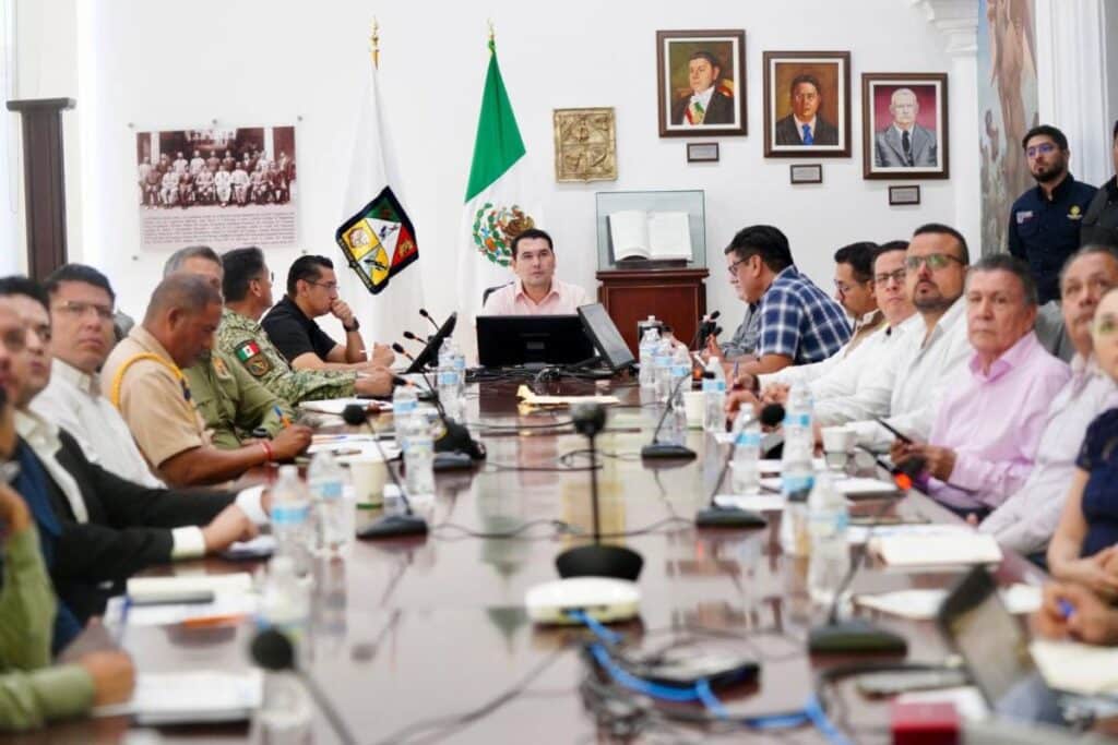 Refuerza Gobernador Durazo medidas preventivas ante lluvias con instalación del Comité de Operación de Emergencias (COE) 2 107