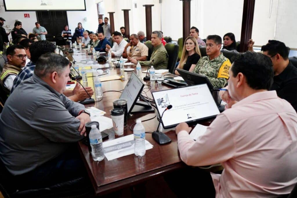 Refuerza Gobernador Durazo medidas preventivas ante lluvias con instalación del Comité de Operación de Emergencias (COE) 1 108