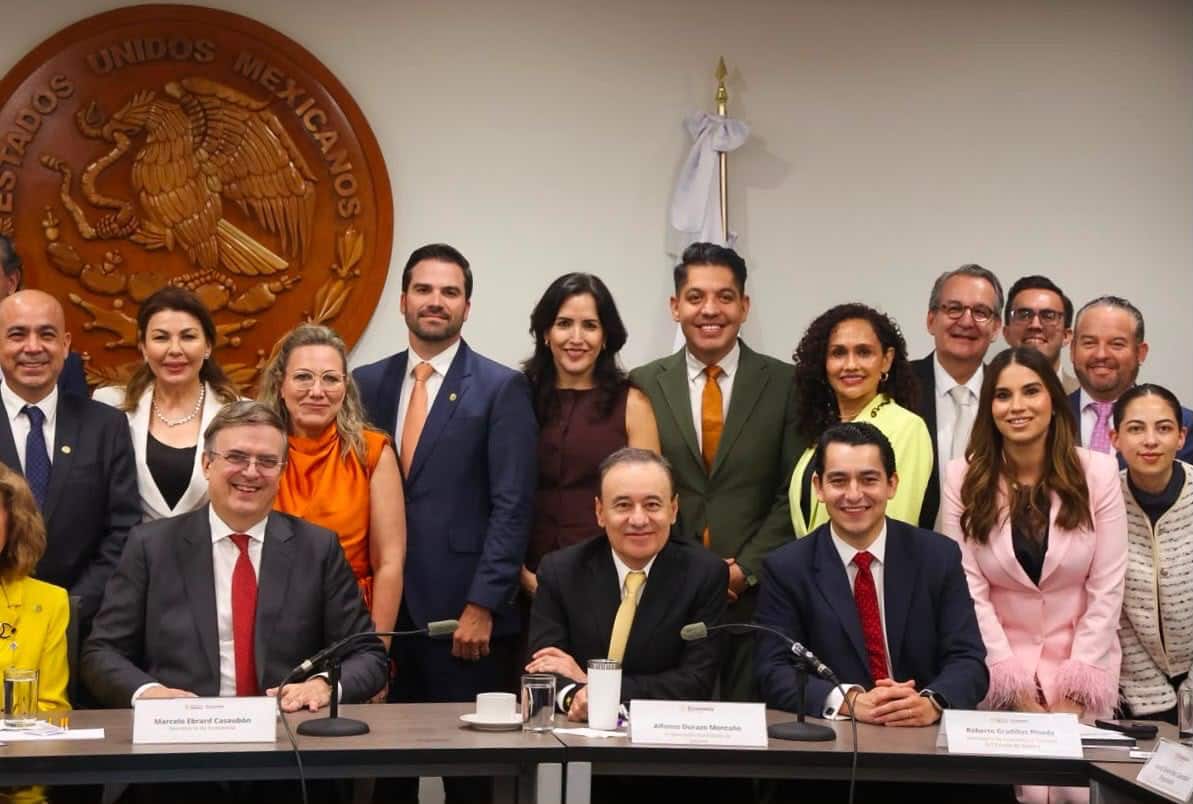 Gobernador Durazo y Gobierno Federal impulsan estrategia económica conjunta para detonar inversión en Sonora