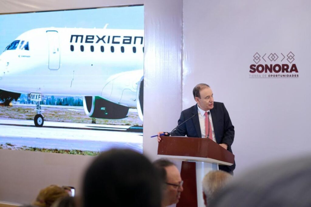 Gobernador Durazo trae a Sonora nueva ruta de Mexicana con respaldo de presidenta Sheinbaum 3 133