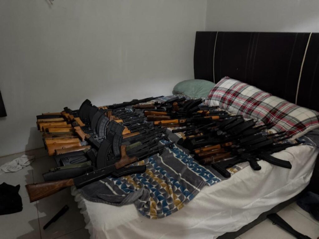 Asegura Mesa Estatal de Seguridad arsenal de alto poder en SLRC 3 223