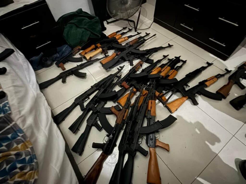 Asegura Mesa Estatal de Seguridad arsenal de alto poder en SLRC 1 224