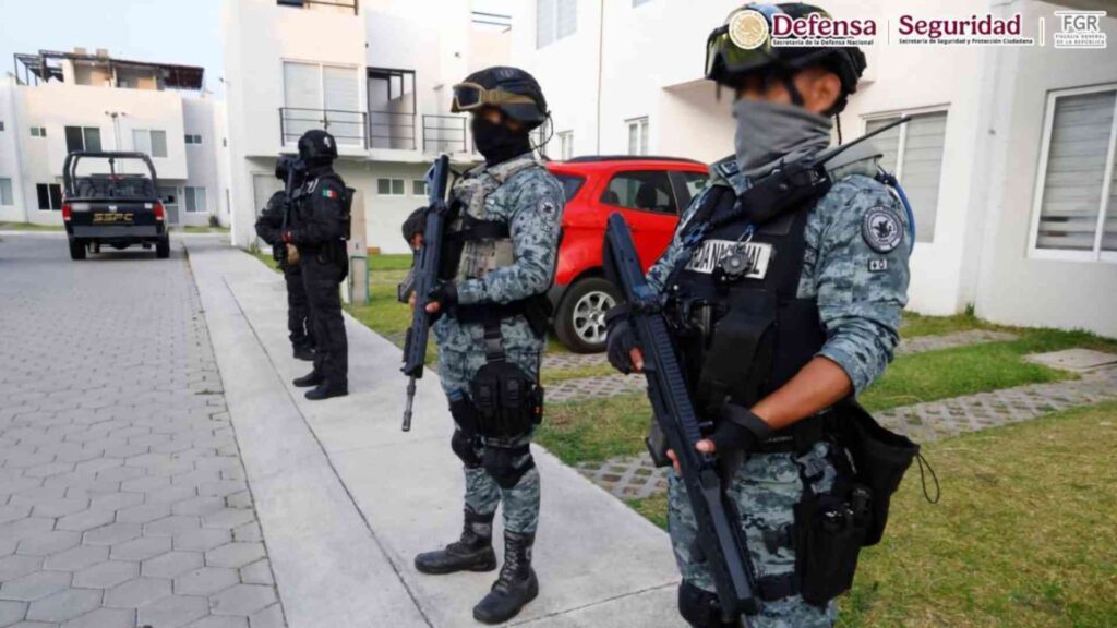 Capturan a seis presuntos integrantes de “La Empresa” en operativo contra la extorsión en Morelos 1 241