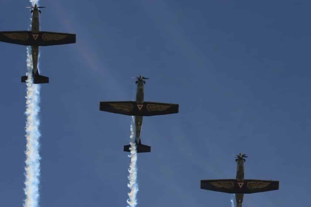 ¡Espectacular! Exhibición Acrobática de “Águilas Azteca” 3 285