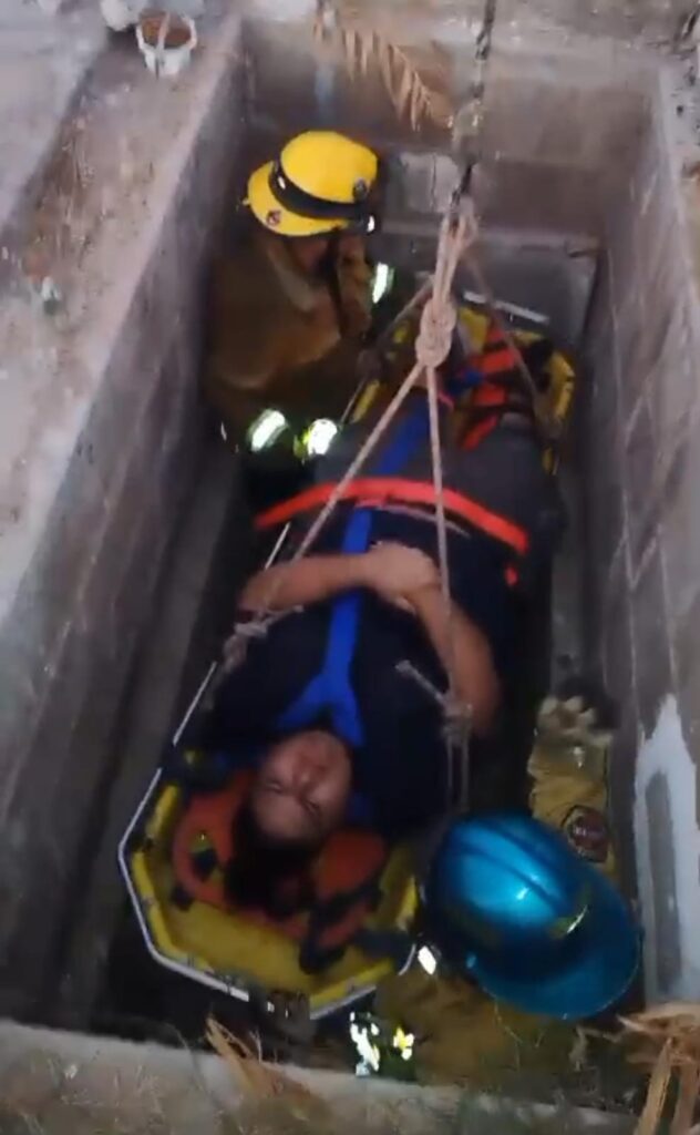 Cae hombre a cripta en el panteón 1 330