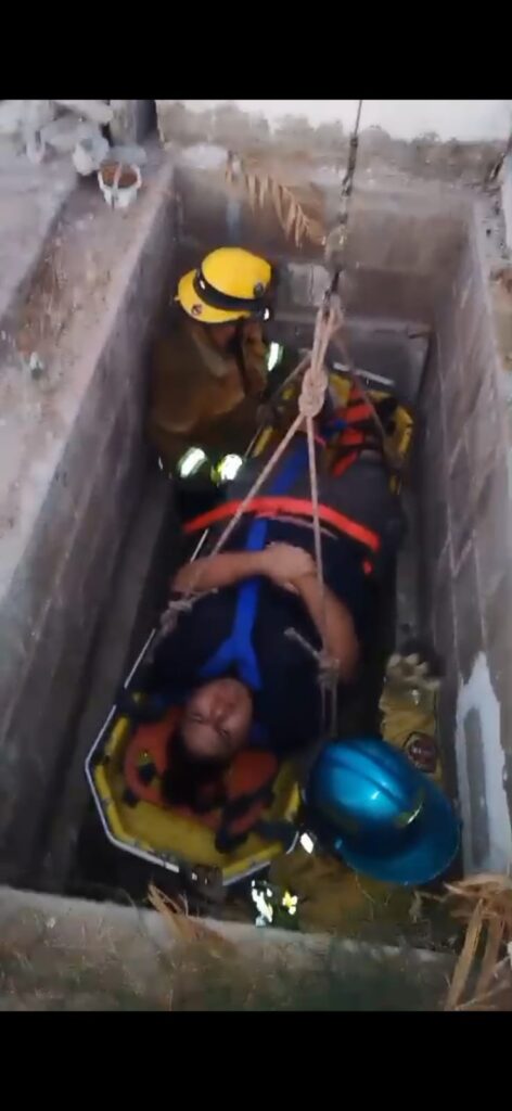 Cae hombre a cripta en el panteón 5 336