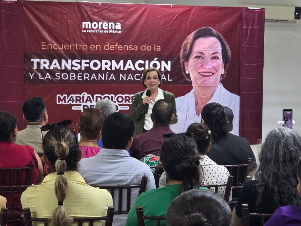 Afirma María Dolores del Río estar lista para encabezar la continuidad de la Transformación 1 395