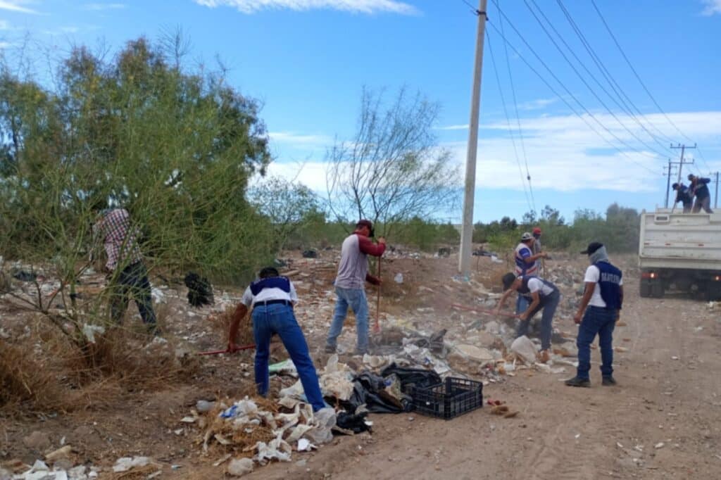 Respalda Marina limpieza de arroyos en Empalme 4 409