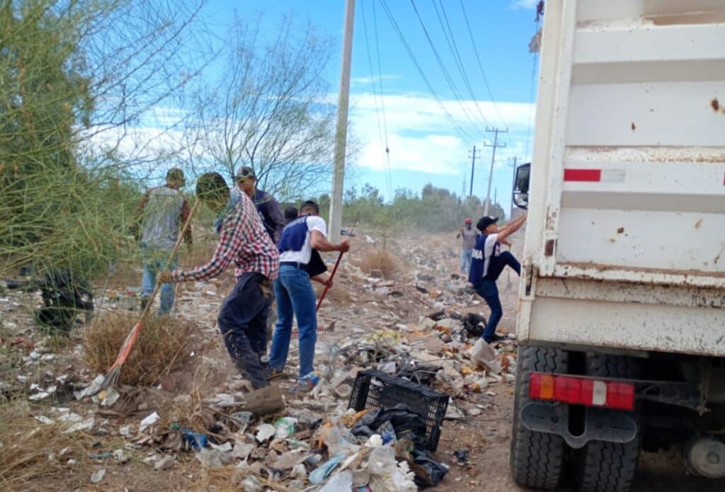 Respalda Marina limpieza de arroyos en Empalme 5 410