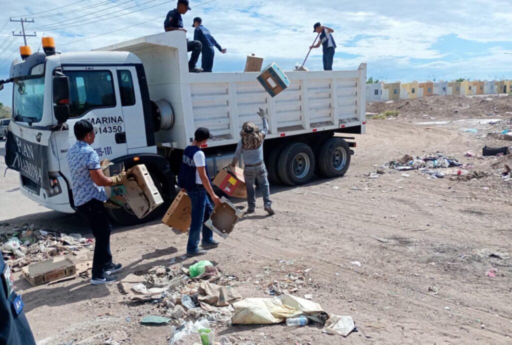 Respalda Marina limpieza de arroyos en Empalme 6 411