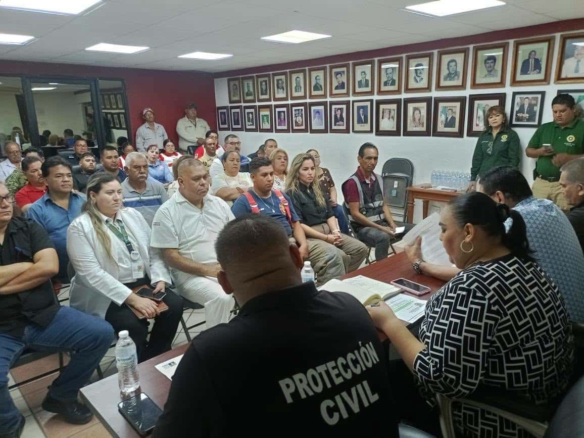 Instalan COE para temporada de lluvias en Empalme